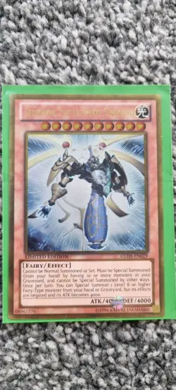 Sephylon, the Ultimate Timelord- Yugioh TCC - Gold Rare - GLD5-EN029 - LP - Image 3