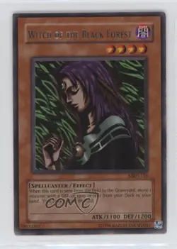 Witch of the Black Forest (R) Unlimited YuGiOh Metal aiders #MRD-116 2002 1hr0 - Image 1