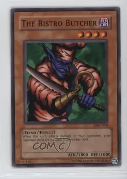 The Bistro Butcher Unlimited YuGiOh Metal Raiders #MRD-108 2002 1hr0 - Image 1