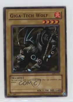 Giga-Tech Wolf Unlimited YuGiOh Metal Raiders #MRD-096 2002 1hr0 - Image 1