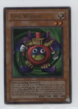 UR - Time Wizard Unlimited YuGiOh Metal Raiders #MRD-065 2002 1hr0 - Image 1