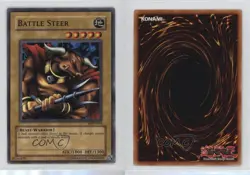 Battle Steer Unlimited YuGiOh Metal Raiders #MRD-064 2002 1hr0 - Image 3