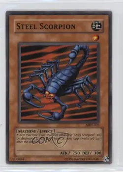 Steel Scorpion Unlimited YuGiOh Metal Raiders #MRD-029 2002 1hr0 - Image 1