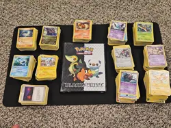 Lot Of 1300+ Bulk Pokemon Cards Vintage Black & White And 100+holos-reverse Holo - Image 1