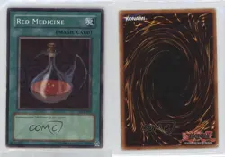 Red Medicine YuGiOh Legend of Blue Eyes White Dragon #LOB-054 2002 1hr0 - Image 3