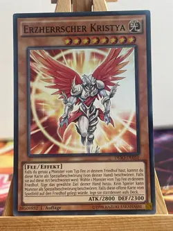 Erzherrscher Kristya CT08-DE010 Super Rare Deutsch EX YUGIOH - Image 1