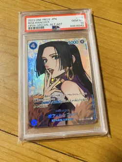 PSA10 Boa Hancock SR SPC Parallel One Piece Card Kingdom of Deceit - Image 1