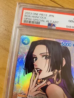 PSA10 Boa Hancock SR SPC Parallel One Piece Card Kingdom of Deceit - Image 3