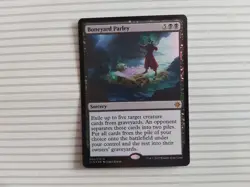 Magic: the Gathering Card - Ixalan ~ Mythic ~ Boneyard Parley (Foil) - Image 1