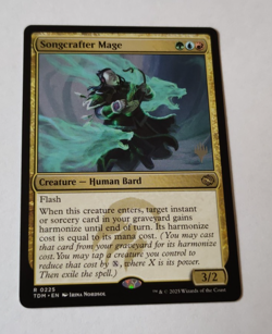 MtG Songcrafter Mage (TDM-0225) Rare Promo English MINT - Image 1