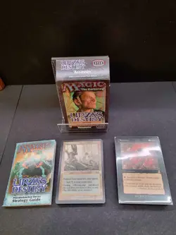 MtG Urza's Destiny 'Assassin' Theme Deck from 1999 | Opened - Complete - Image 1
