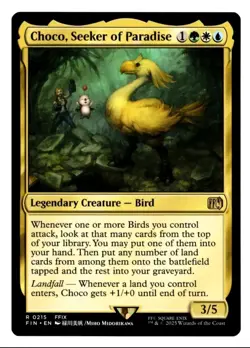 MTG | Choco, Seeker of Paradise #0215 | Final Fantasy | NM | EN - Image 1