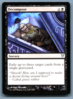 MTG Decompose Duel Decks: Sorin vs. Tibalt #20 DDK Uncommon - Image 1