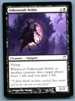 MTG Falkenrath Noble Innistrad #100 ISD Uncommon - Image 1