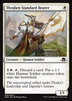 Thraben Standard Bearer -Foil Light Play MTG Eldritch Moon - Image 1