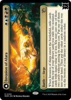 Invasion of Alara -Foil Medium Play MTG March of the Machine - Image 1