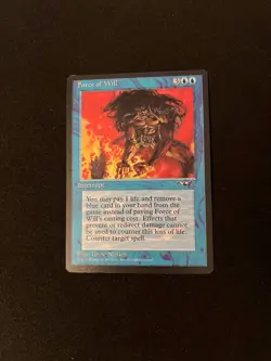Force of Will [Alliances] - NM - Magic the Gathering VINTAGE MTG - Image 1