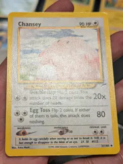 Chansey 31/105 Unlimited LP | Neo Destiny | Pokemon TCG Regular Uncommon - Image 2