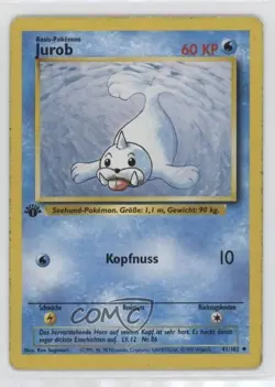 Seel German 1st Ed. Pokemon Base Set #41 1999 15fy - Image 1