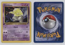 Drowzee German 1st Ed. Pokemon Base Set #49 1999 15fy - Image 3