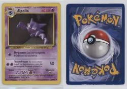 Haunter German 1st Ed. Pokemon Base Set #29 1999 15fy - Image 3