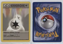 Double Colorless Energy German 1st Ed. Pokemon Base Set #96 1999 15fy - Image 3