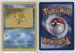 Staryu German 1st Ed. Pokemon Base Set #65 1999 15fy - Image 3