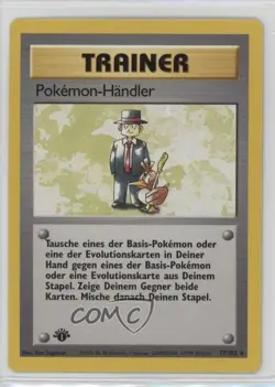 Pokemon Trader German 1st Ed. Base Set #77 1999 15fy - Image 1