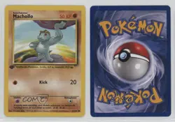 Machop German 1st Ed. Pokemon Base Set #52 1999 15fy - Image 3