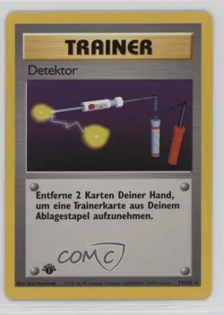 Item Finder German 1st Ed. Pokemon Base Set #74 1999 15fy - Image 1