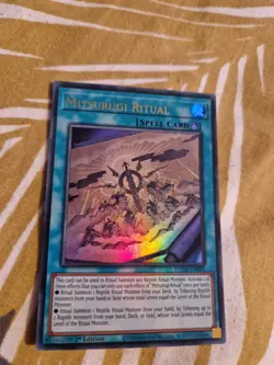 Yugioh Mitsurugi Ritua SUDA-EN095 1st edition Ultra Rare Near Mint - Image 1