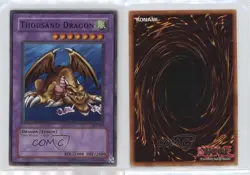 Thousand Dragon Unlimited YuGiOh Starter Deck Joey #SDJ-023 2003 1hr0 - Image 3