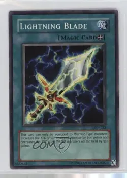 Lightning Blade Unlimited YuGiOh Labyrinth of Nightmare #LON-022 2003 1hr0 - Image 1