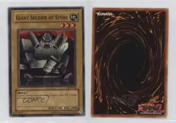 Giant Soldier of Stone Unlimited YuGiOh Starter Deck Yugi #SDY-013 2002 1hr0 - Image 3
