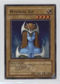 Mystical Elf Unlimited YuGiOh Starter Deck Yugi #SDY-001 2002 1hr0 - Image 1
