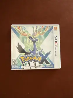 Pokemon X (Nintendo 3DS, 2013) - Game and Box, Pre-Owned - Image 1