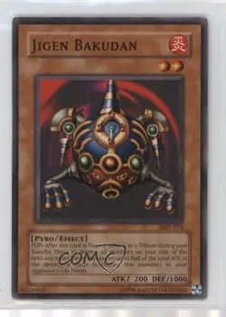 Jigen Bakudan Unlimited YuGiOh Magic Ruler Booster #MRL-074 2002 1hr0 - Image 1