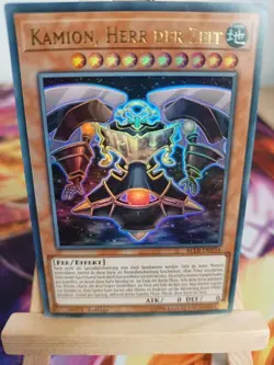 Kamion, Herr der Zeit Ultra Rare BLLR-DE034 DE EX YUGIOH - Image 1