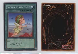 Chorus of Sanctuary Unlimited YuGiOh Magic Ruler Booster #MRL-037 2002 1hr0 - Image 3