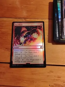 Fire Magic Final Fantasy Foil - Image 1