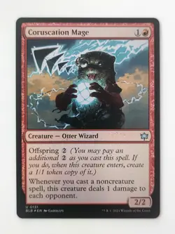 Magic The Gathering MTG: Coruscation Mage - Creature Foil (BLB) Uncommon 0047 - Image 1