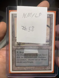 German Misprint Drudge Skeletons Swamp With Regenerate • Mostly Clean • Mtg (58) - Image 5