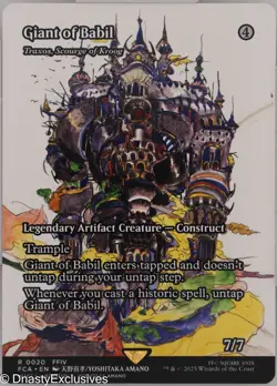 MTG: FF Through the Ages - Giant of Babil - Showcase - Image 1