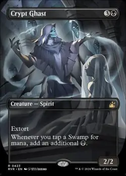 MTG Ravnica Remastered - Crypt Ghast (Anime Borderless) - Image 1