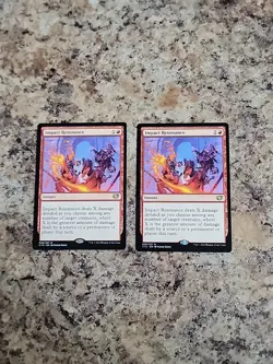 2x Impact Resonance (036) Commander 2014 NM MTG Magic the Gathering Near Mint - Image 1