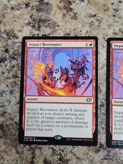2x Impact Resonance (036) Commander 2014 NM MTG Magic the Gathering Near Mint - Image 3