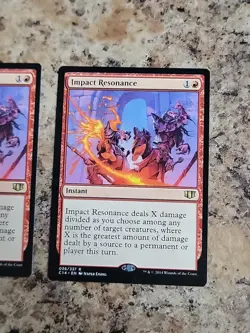 2x Impact Resonance (036) Commander 2014 NM MTG Magic the Gathering Near Mint - Image 4