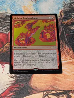 MTG Foil Goblin Bombardment #2024 Secret Lair Artist Series: Phil Foglio SU 2025 - Image 1