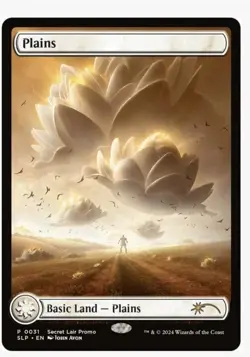 Plains (0031) #31 (NM) Secret Lair Showdown SLP Magic MTG NM Near Mint - Image 1