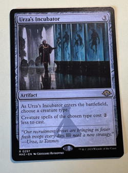 2024 Magic The Gathering Urza's Incubator (Modern Horizons 3) FREE SHIP (MTG) - Image 1